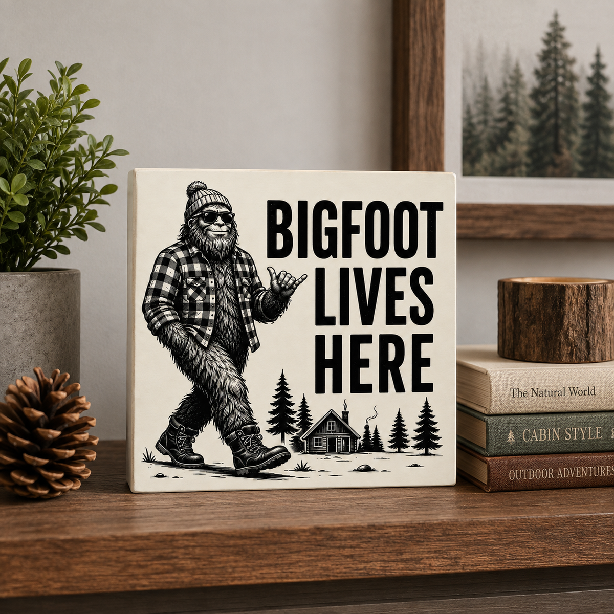 Bigfoot Lives Here