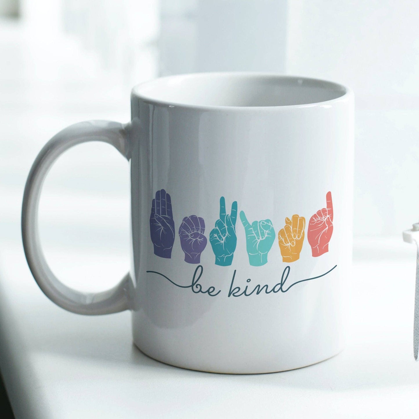 Be Kind ASL 11oz Coffee Mug
