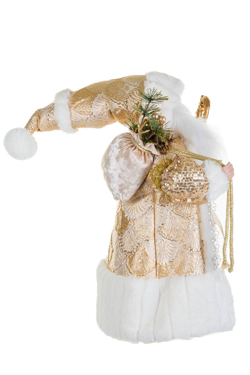 Santa Figurine Holding Scepter