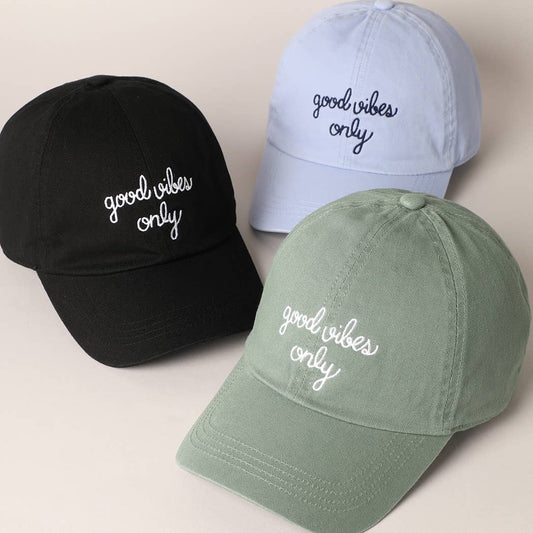Good Vibes Only Cap