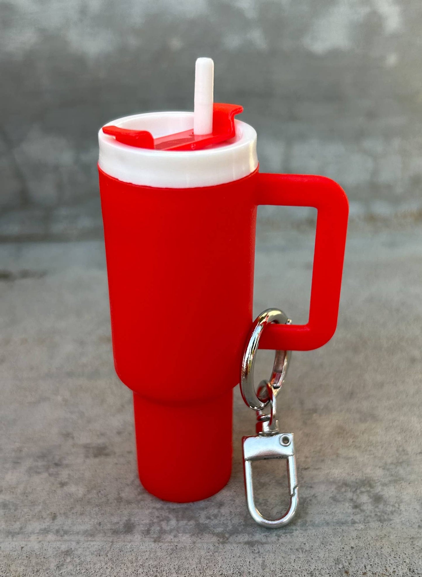 Plastic Tumbler Keychain
