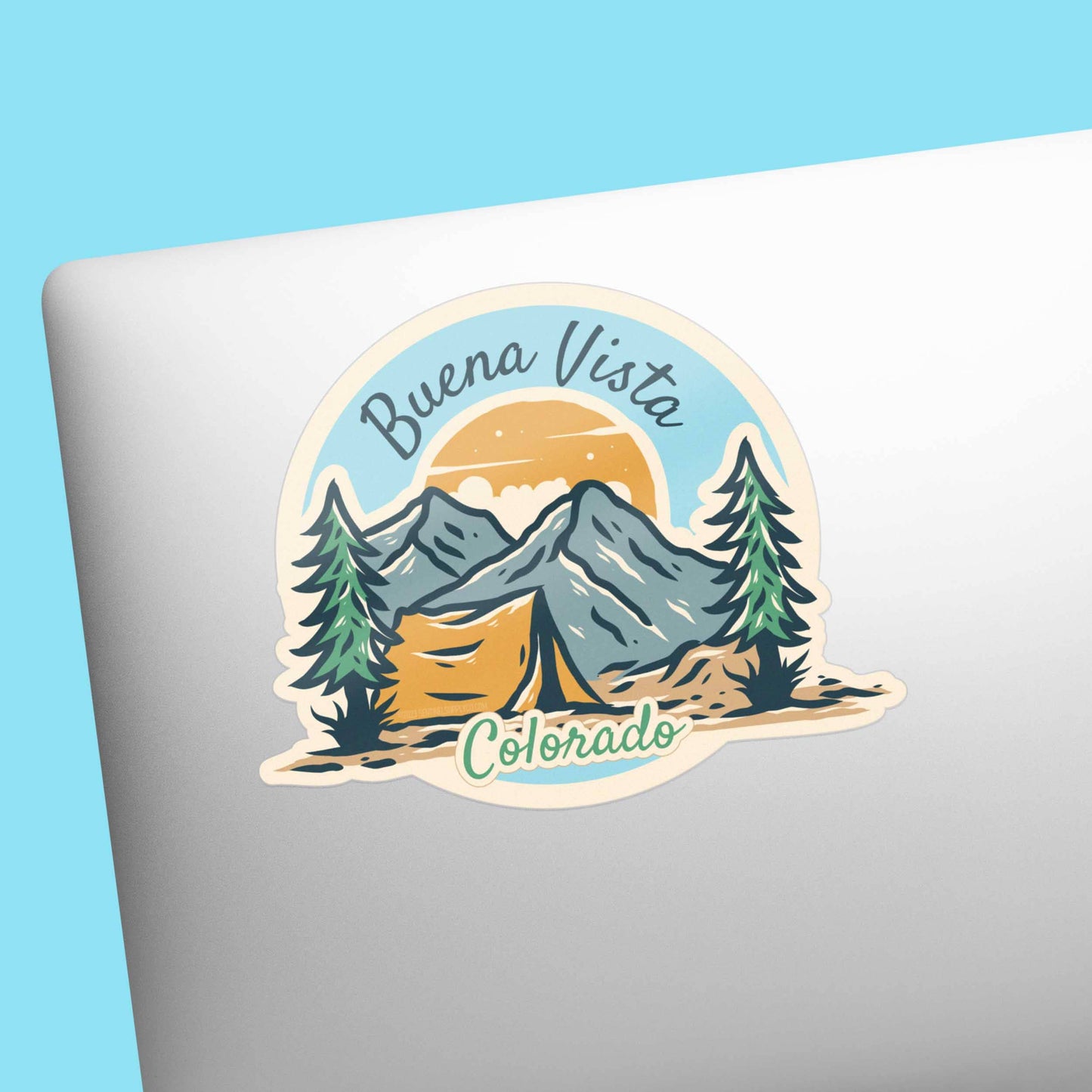 DCL Tent Camping Sticker