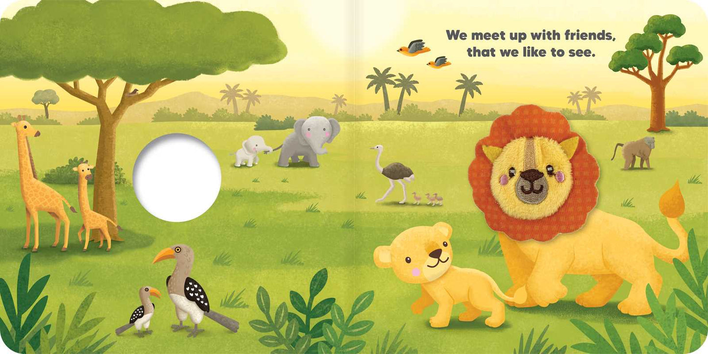 Daddy & Me: Finger Puppet Board Book