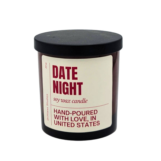 Date Night Valentines Day Candle