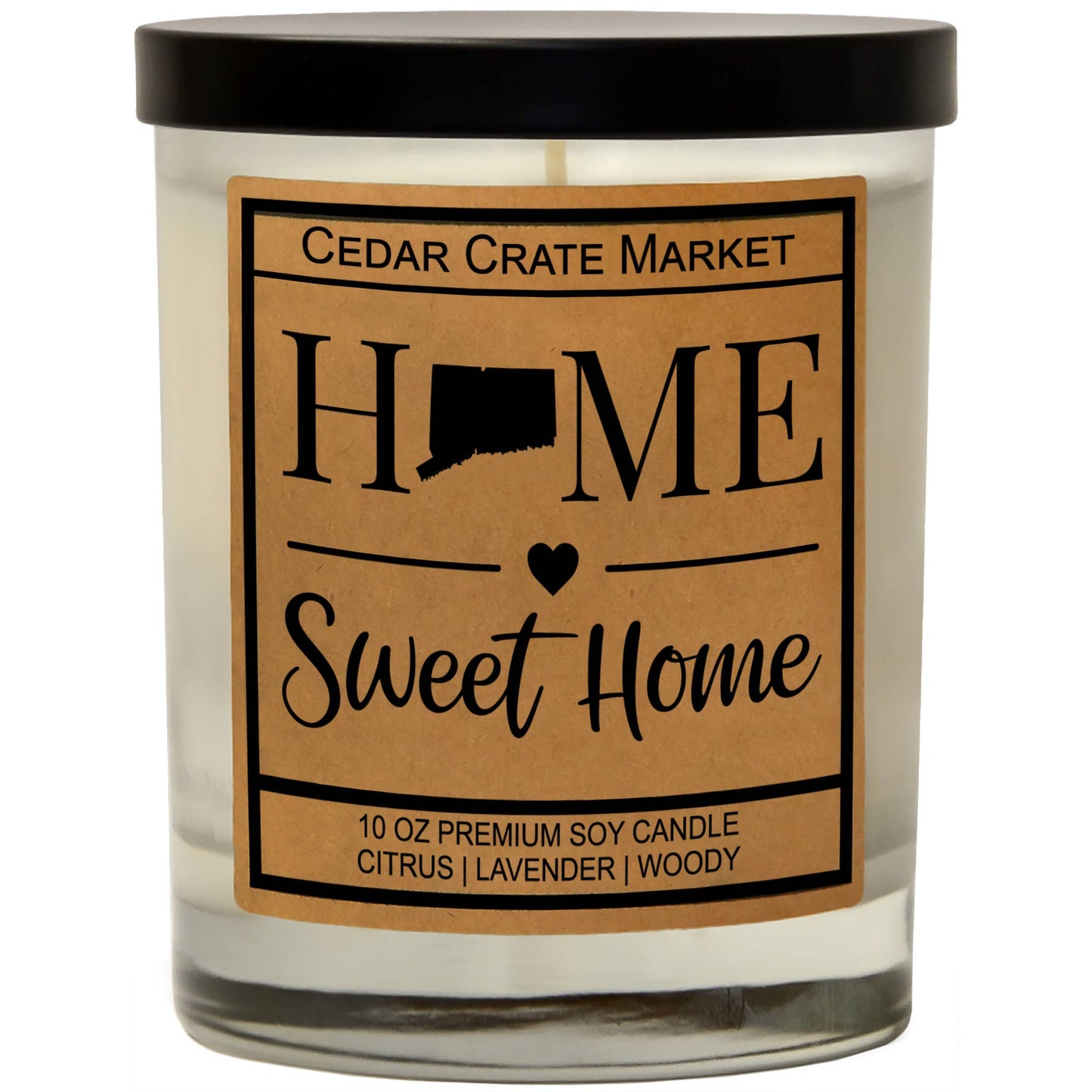 Home Sweet Home State Pride Candle