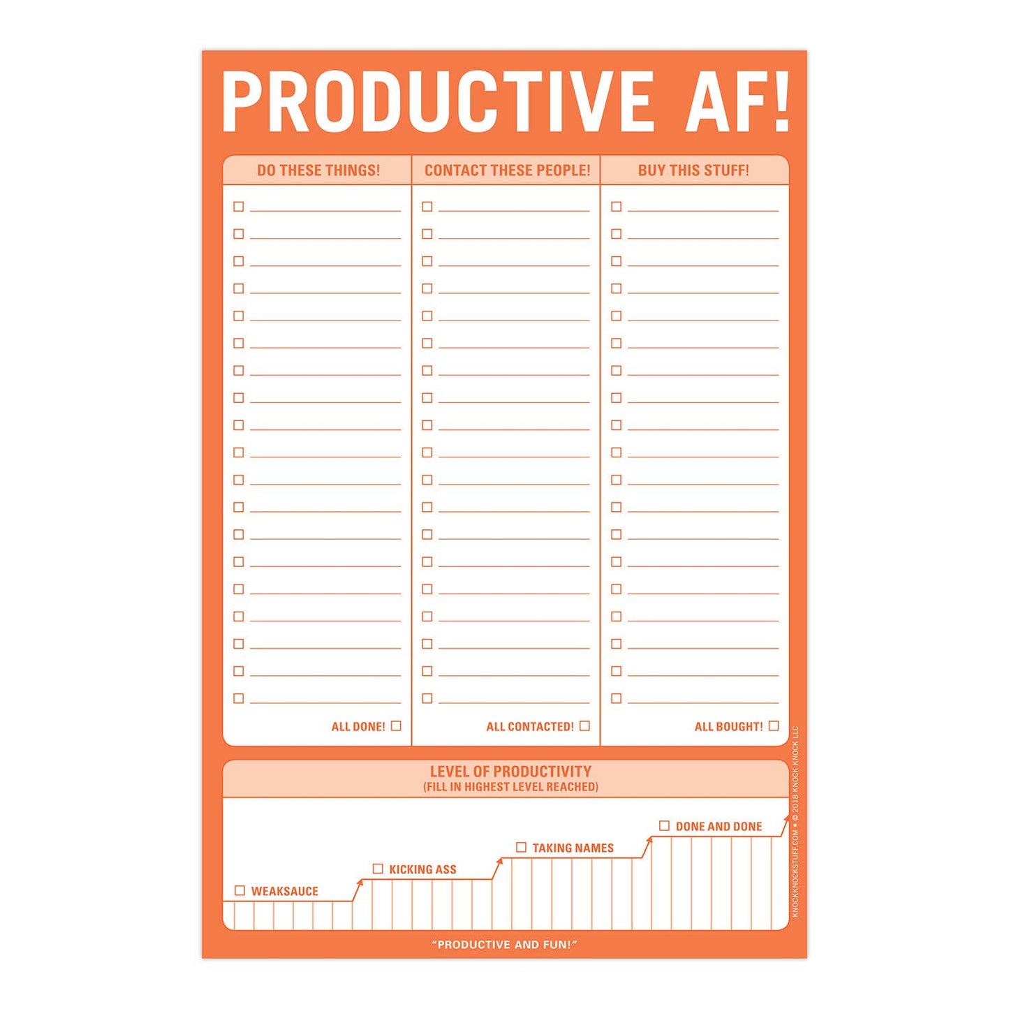 Productive AF! Pad