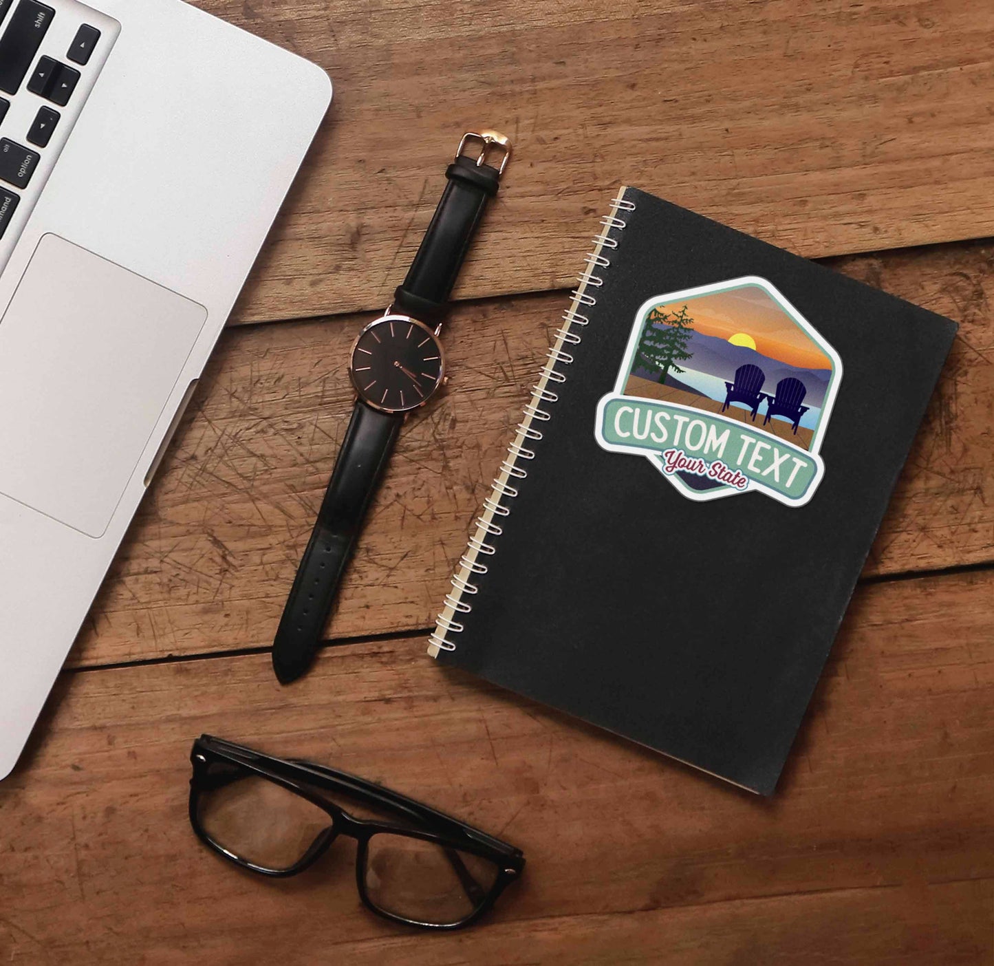 DCL Sunset Lake Sticker