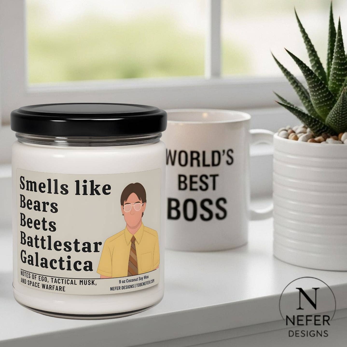 Smells like Bears. Beets. Battlestar Galactica