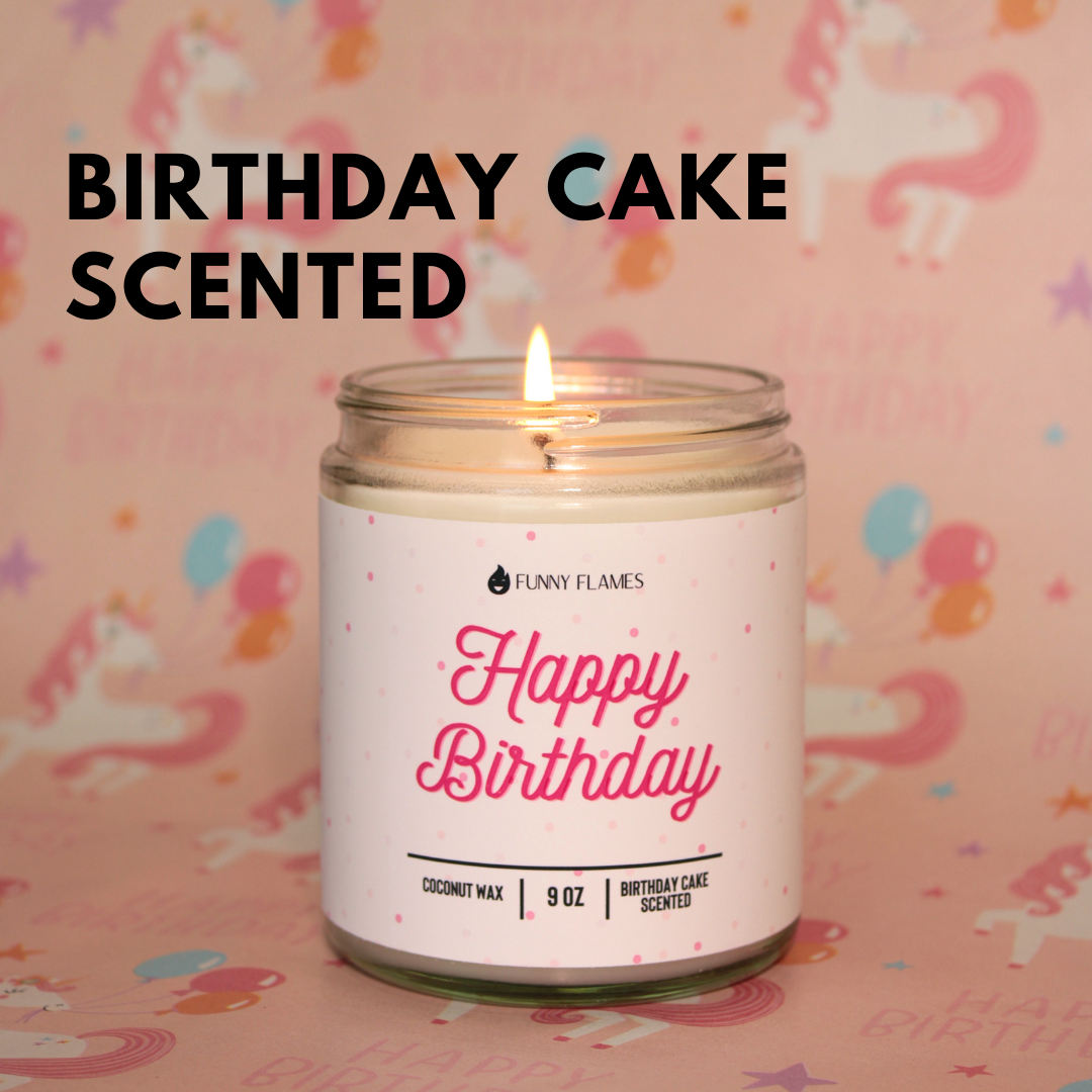Happy Birthday- Birthday Cake Candle
