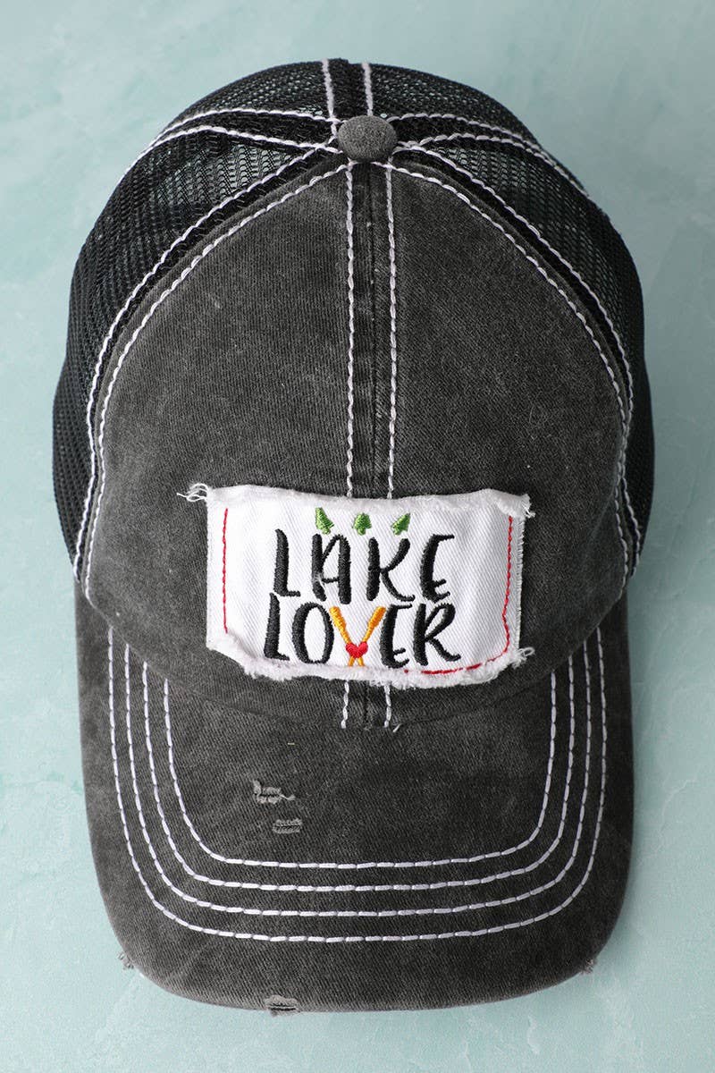 LAKE LOVER Mesh Back Cap
