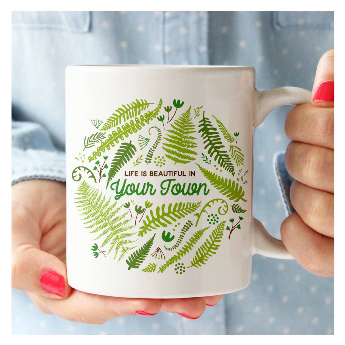 Ferns Botanical Garden DCL Mug