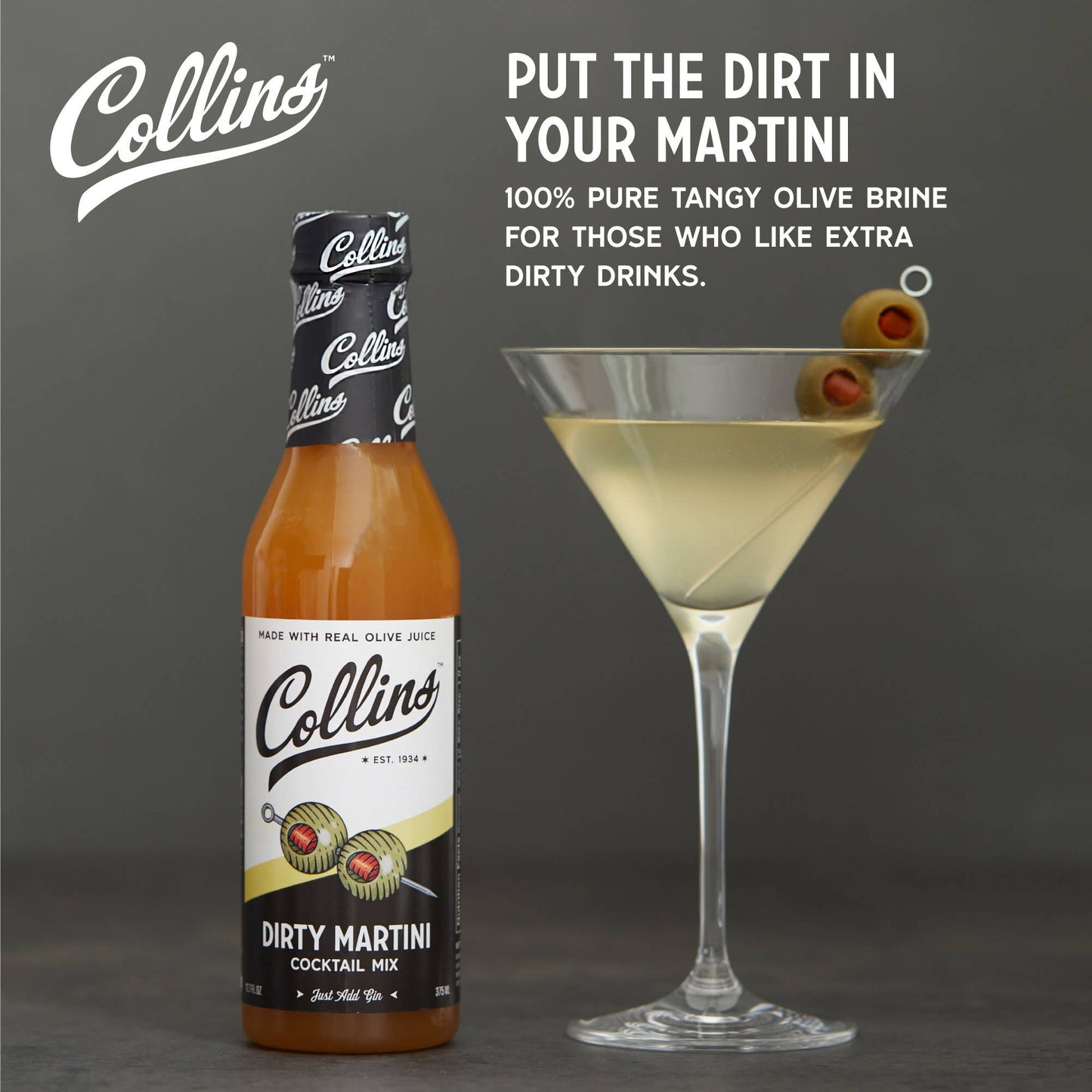 Dirty Martini Cocktail Mix - 12.7 oz