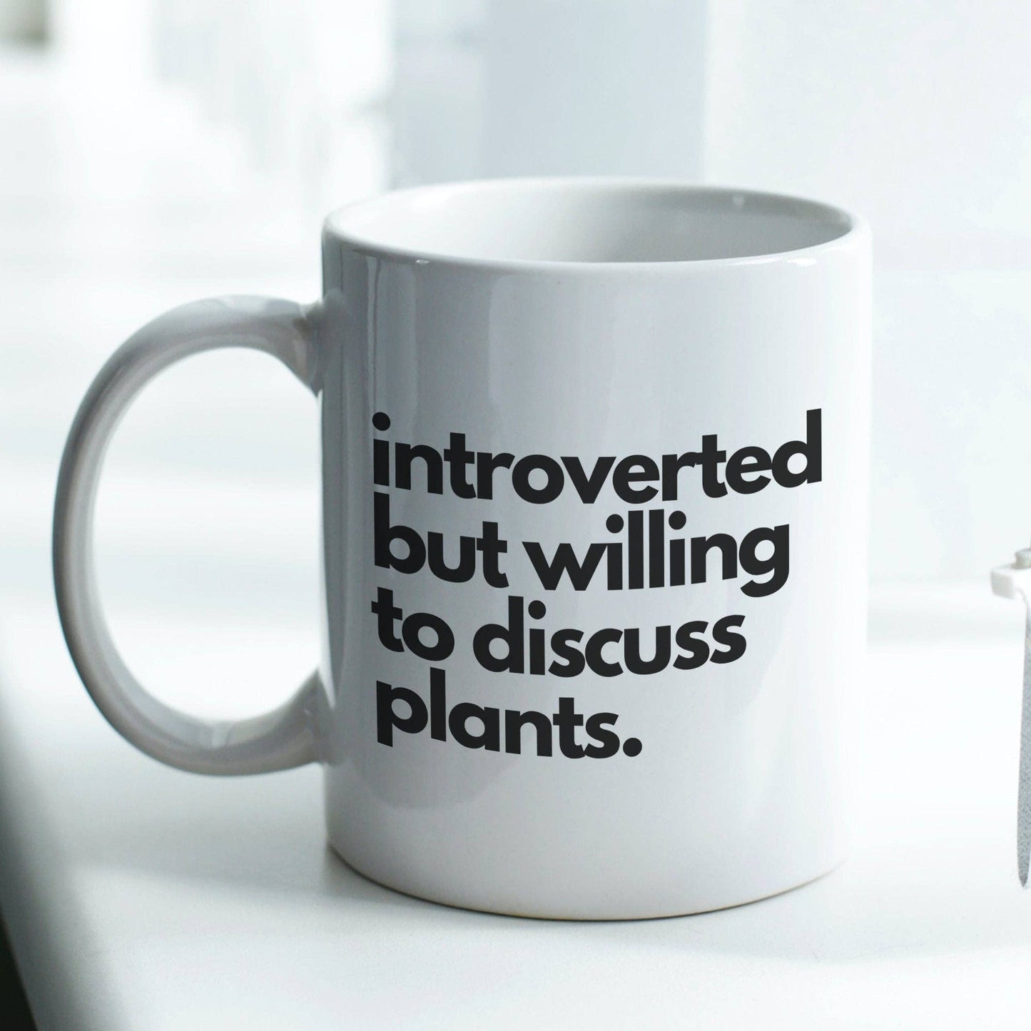 Willing To Discuss Plants Mug