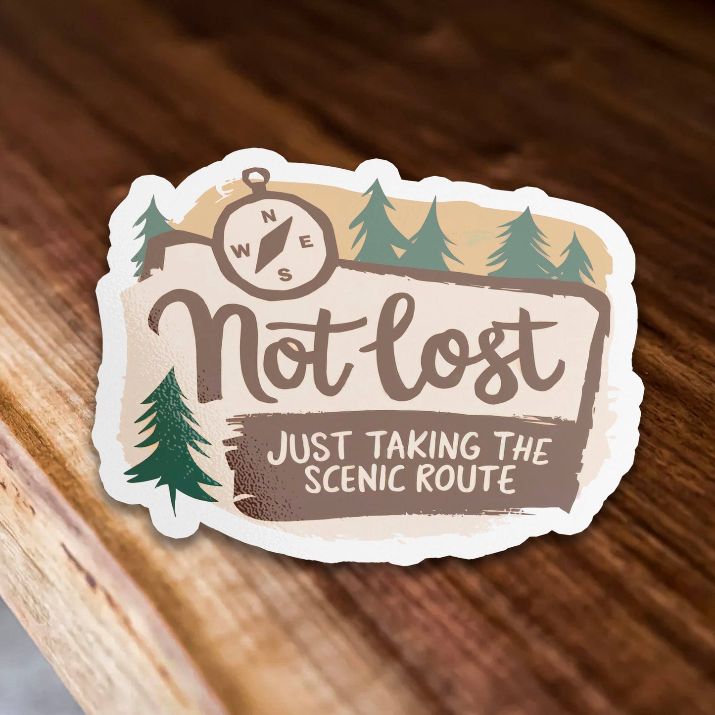 Not Lost Just Taking The Scenic Route