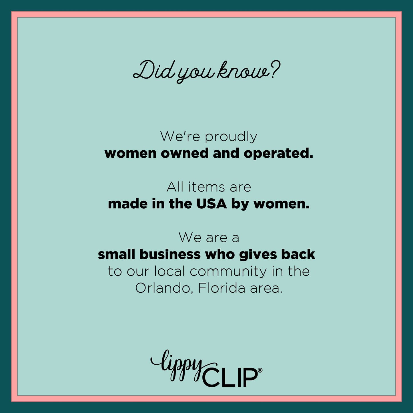 Moon Stars Black Gold LippyClip