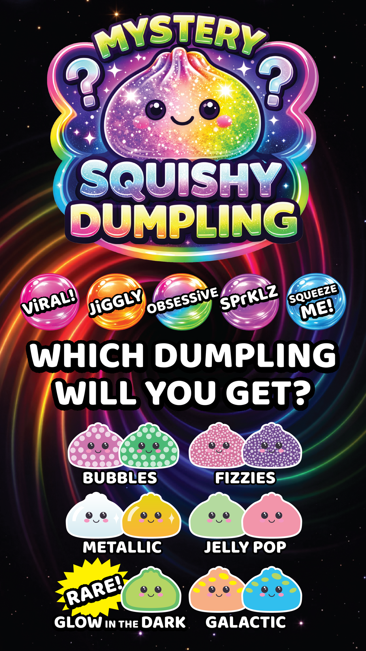 Mystery Dumpling Squishies