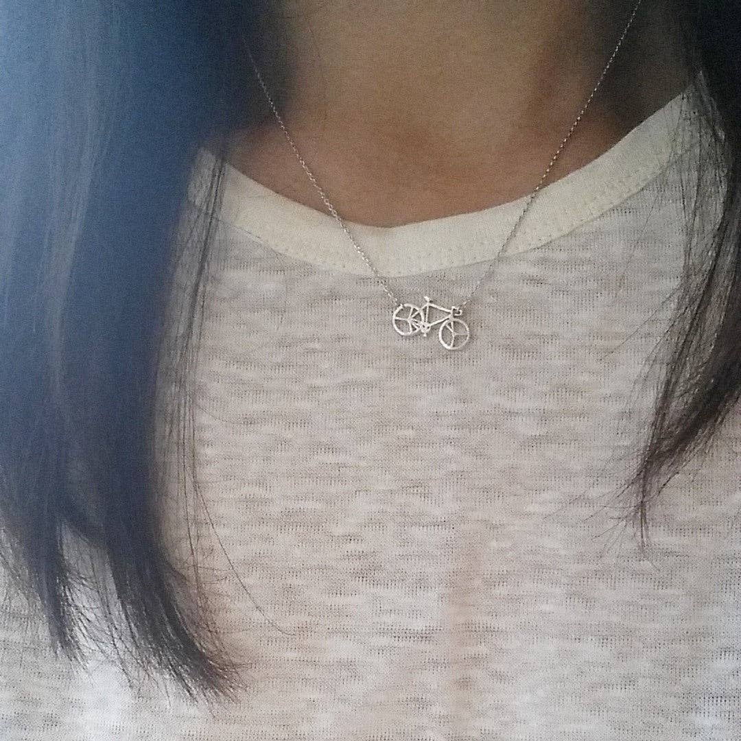 Bicycle Necklace