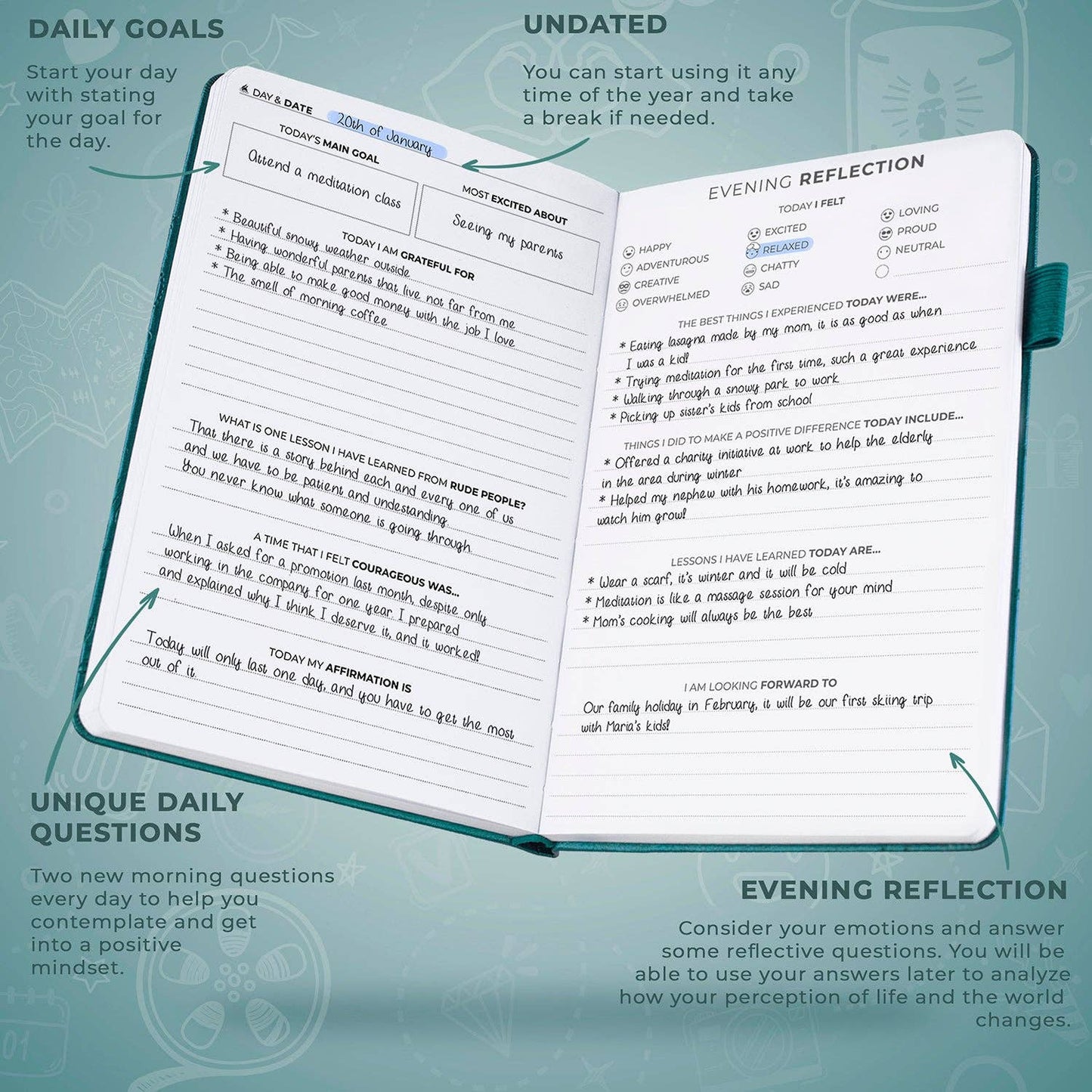 Gratitude Journal - Manifest Your Dreams Into Reality