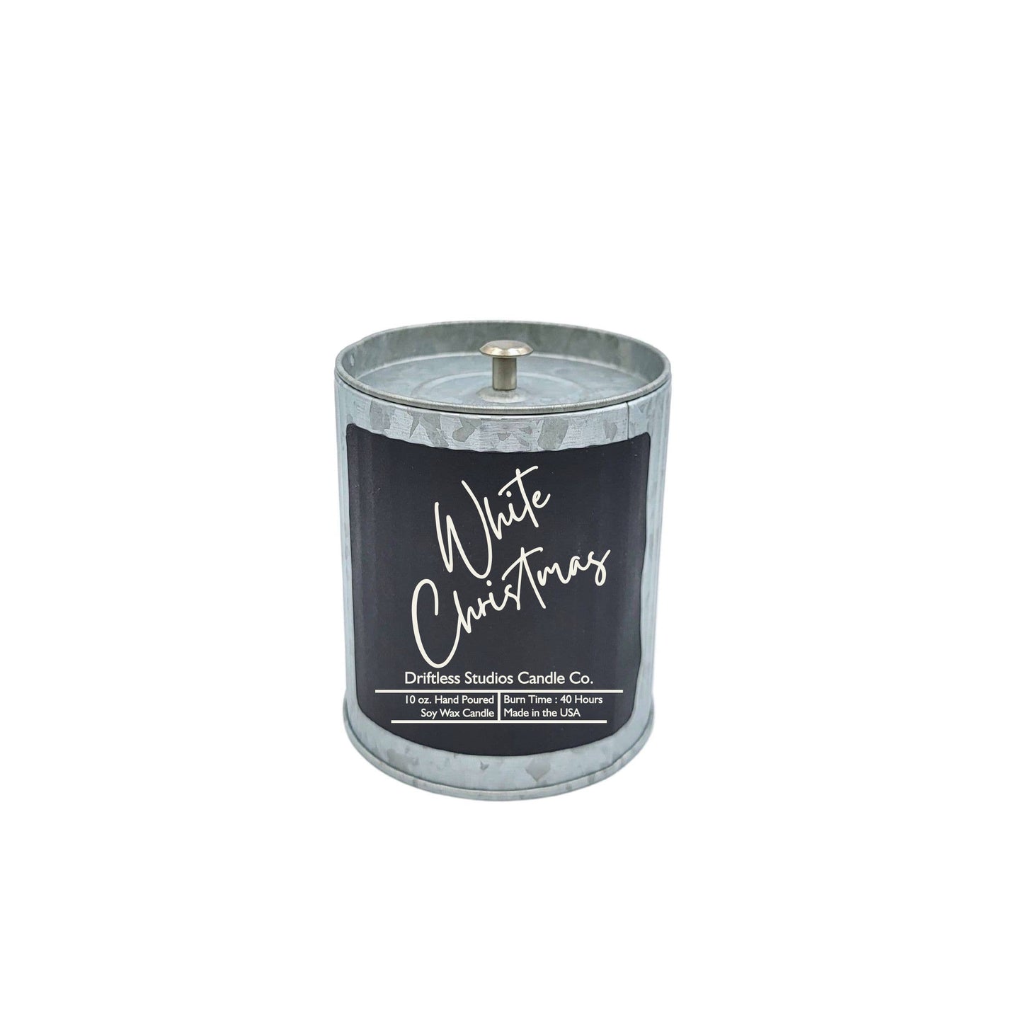 White Christmas Candles Soy Wax Candle