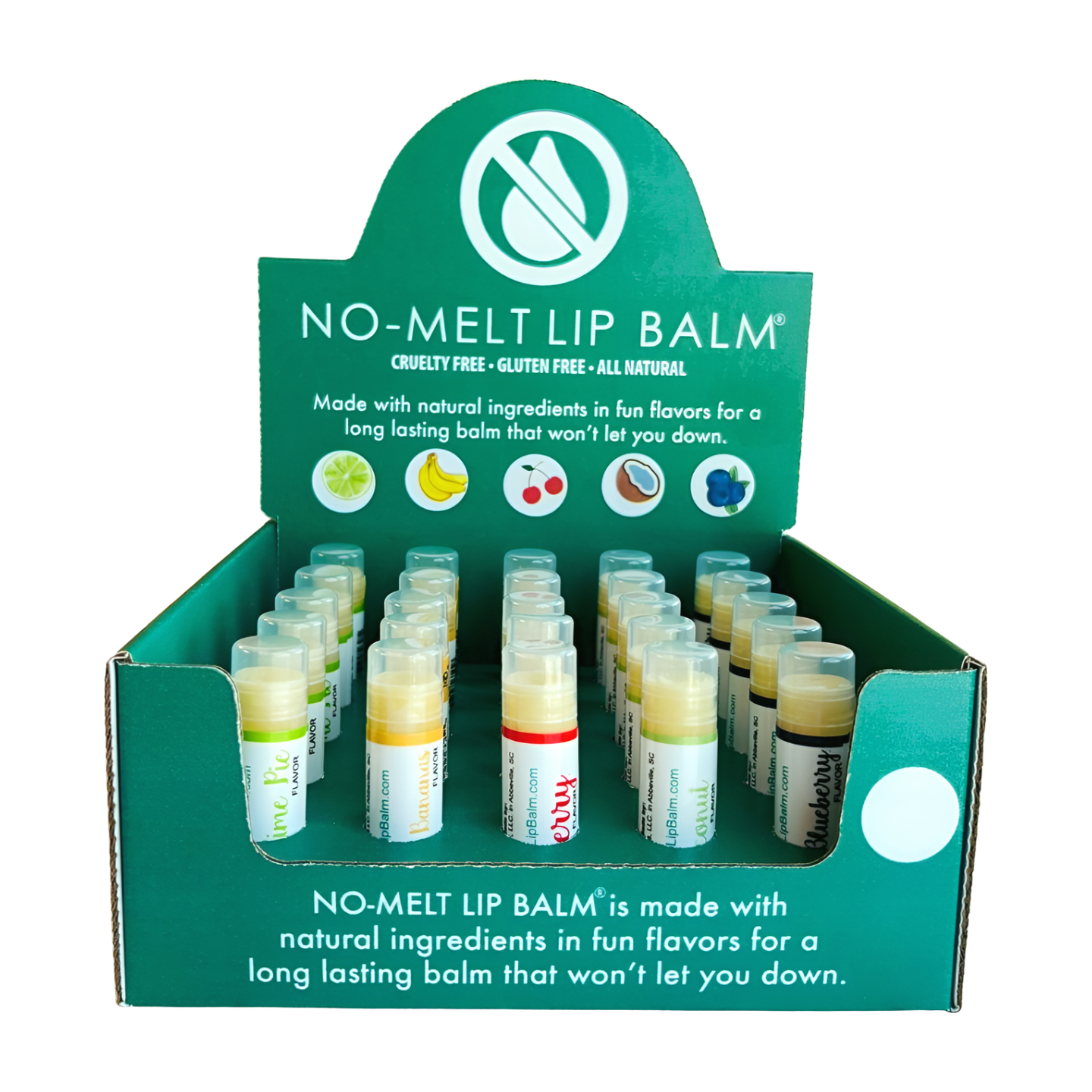 NO-MELT LIP BALM