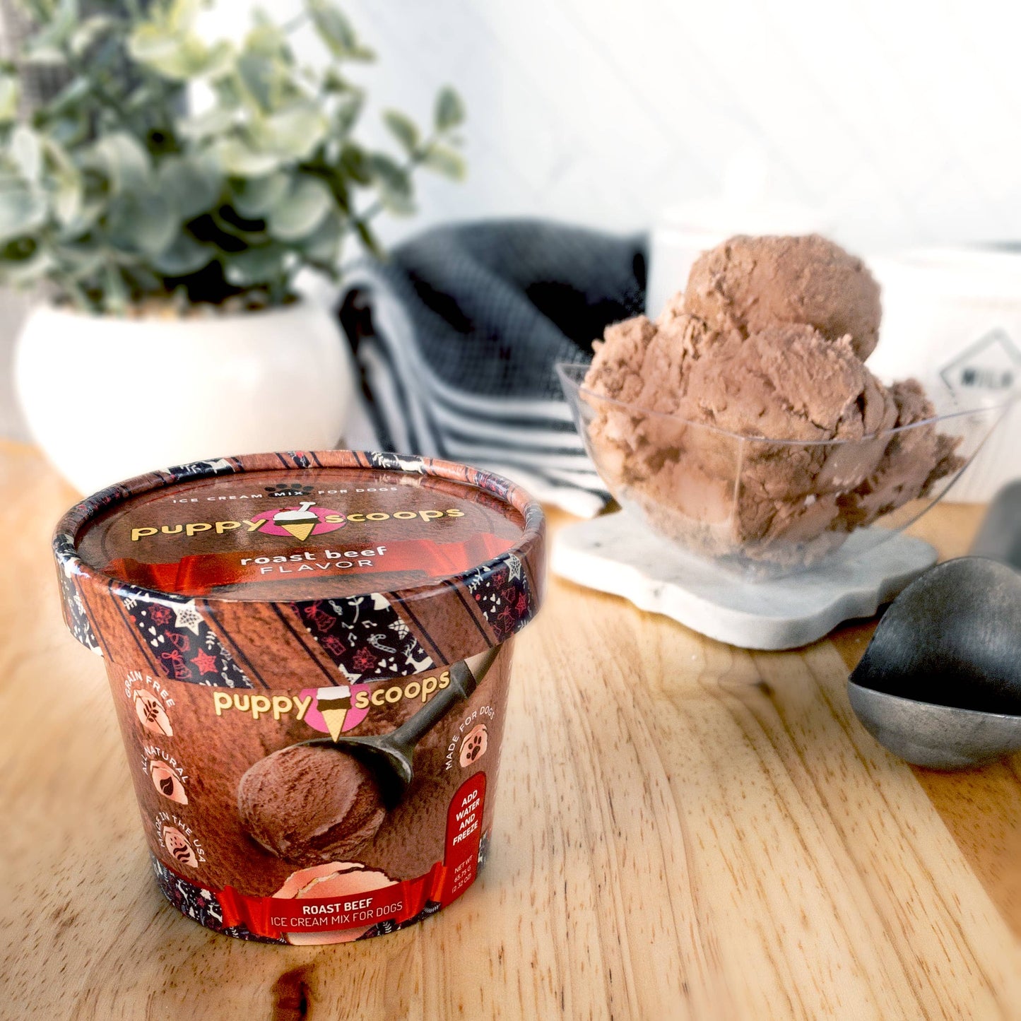 Puppy Scoops Ice Cream Mix - Holiday