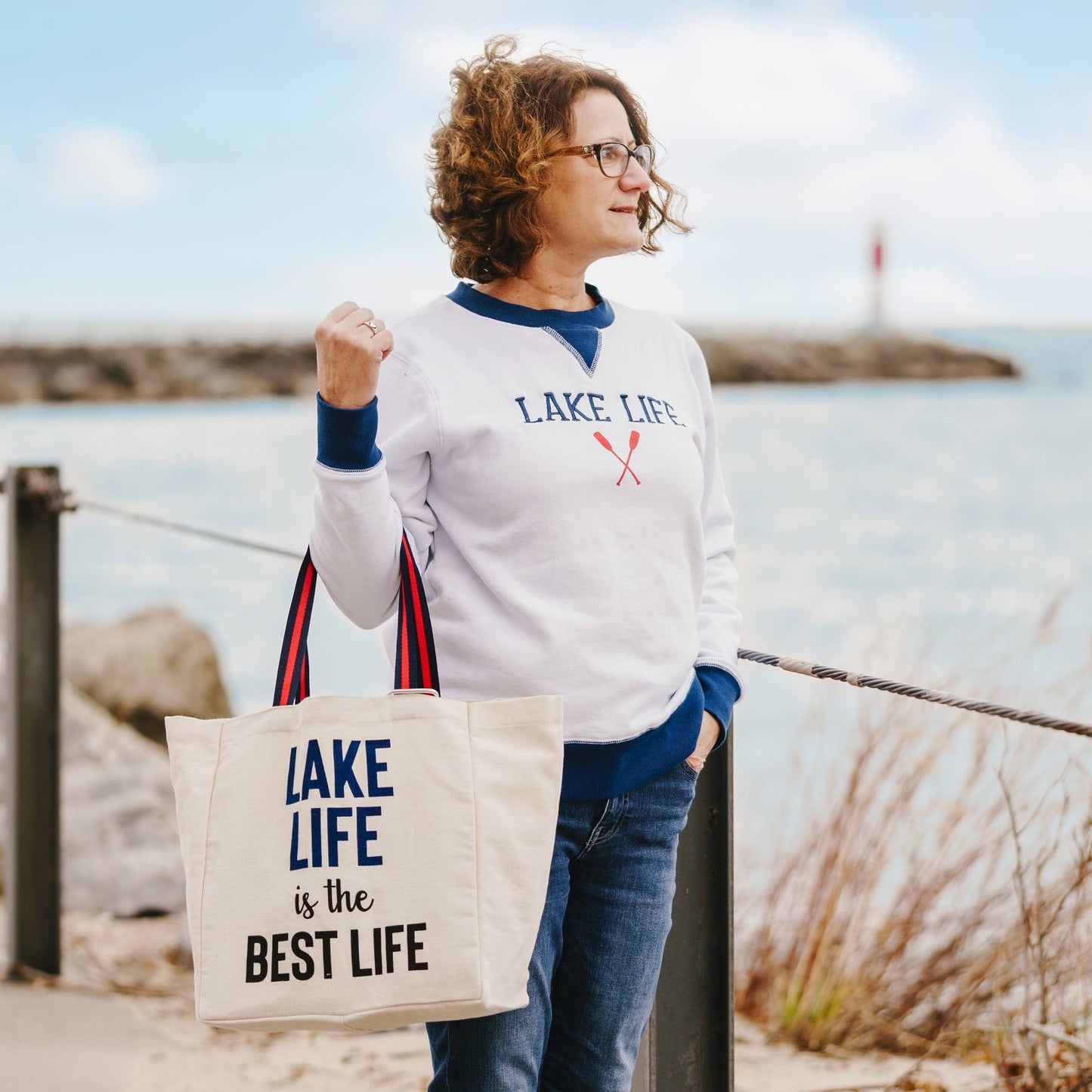 Pavilion - Lake Life - 100% Cotton Twill Gift Bag