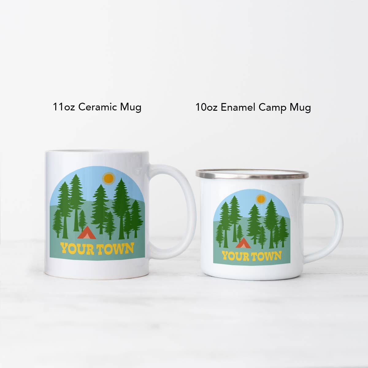 DCL Mug Camping Tent View