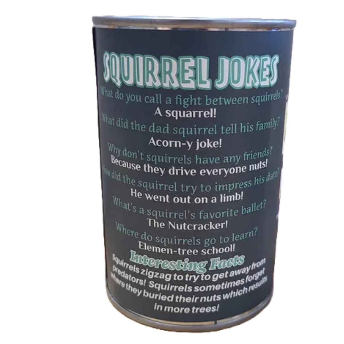 Canned Squirrel Funny Jokes