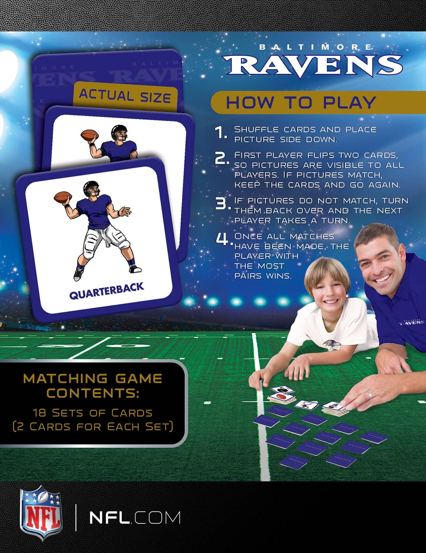 Baltimore Ravens Matching Game