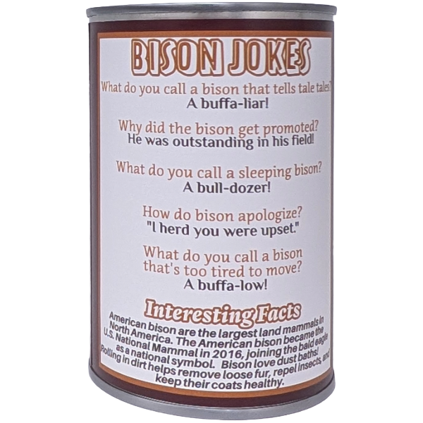 Buster Canned Wild Bison
