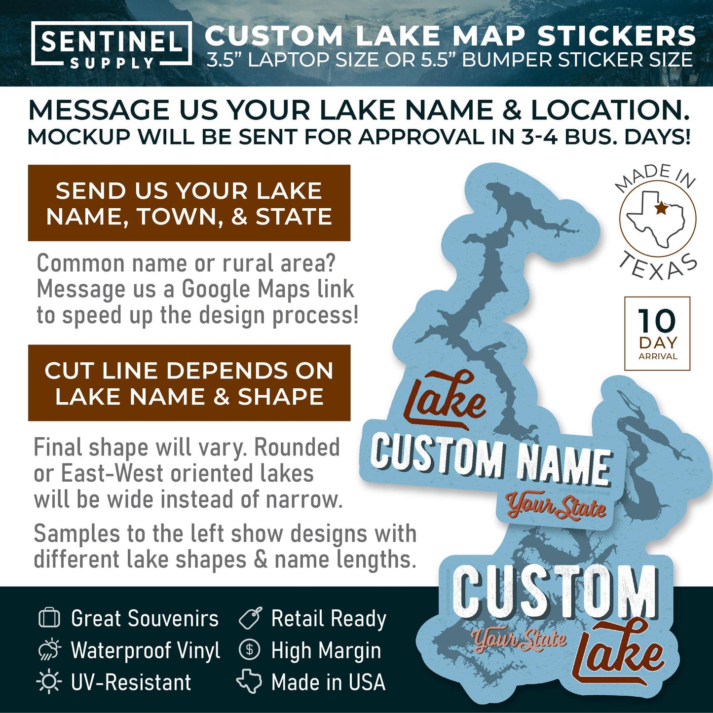 DCL Lake Map