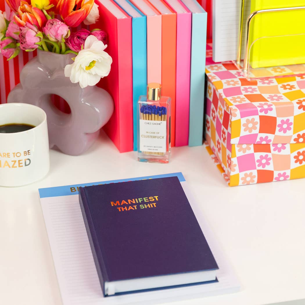 Manifest That Shit - Hardcover Daily Journal