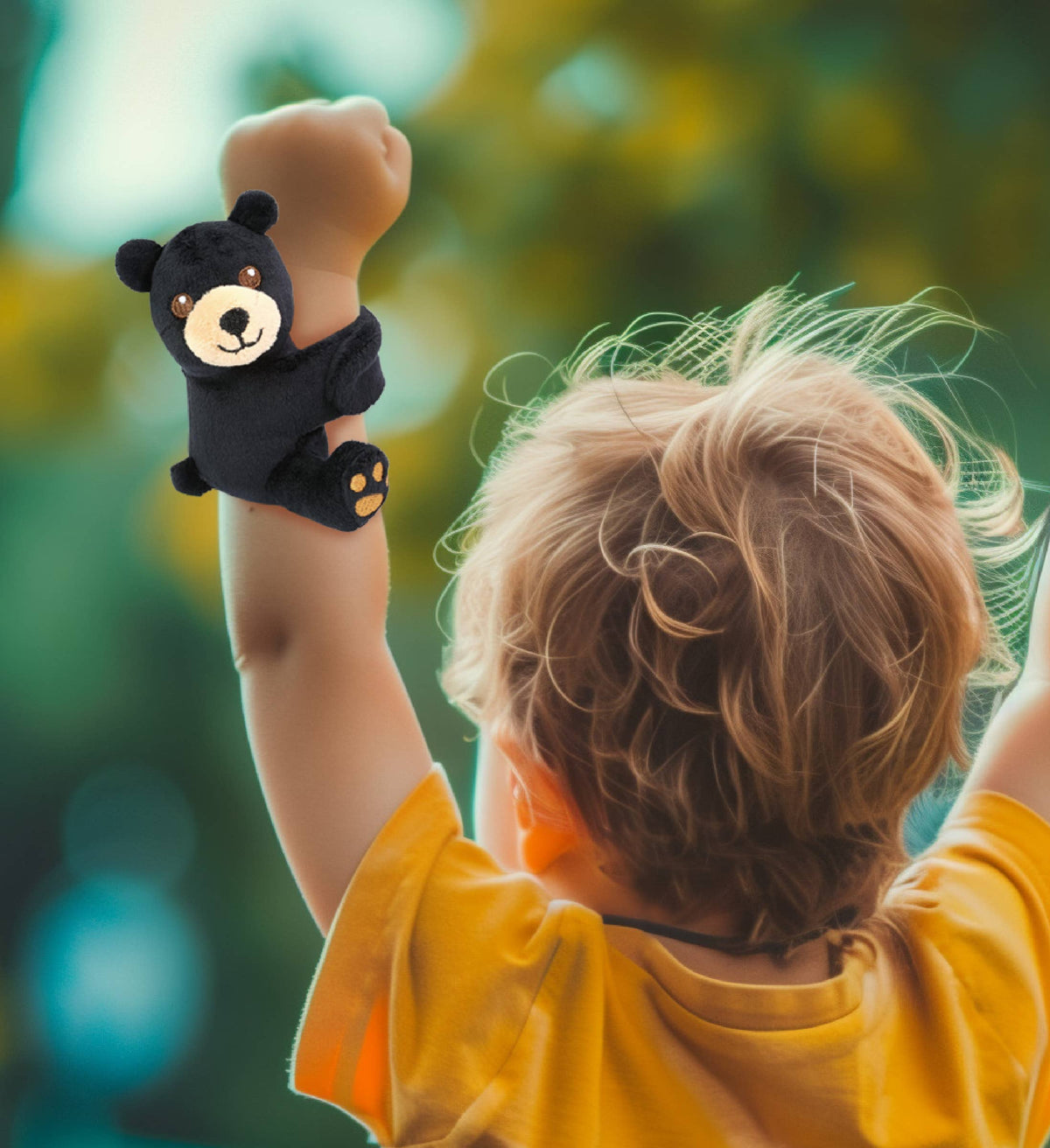 Slap Bracelet-Black Bear