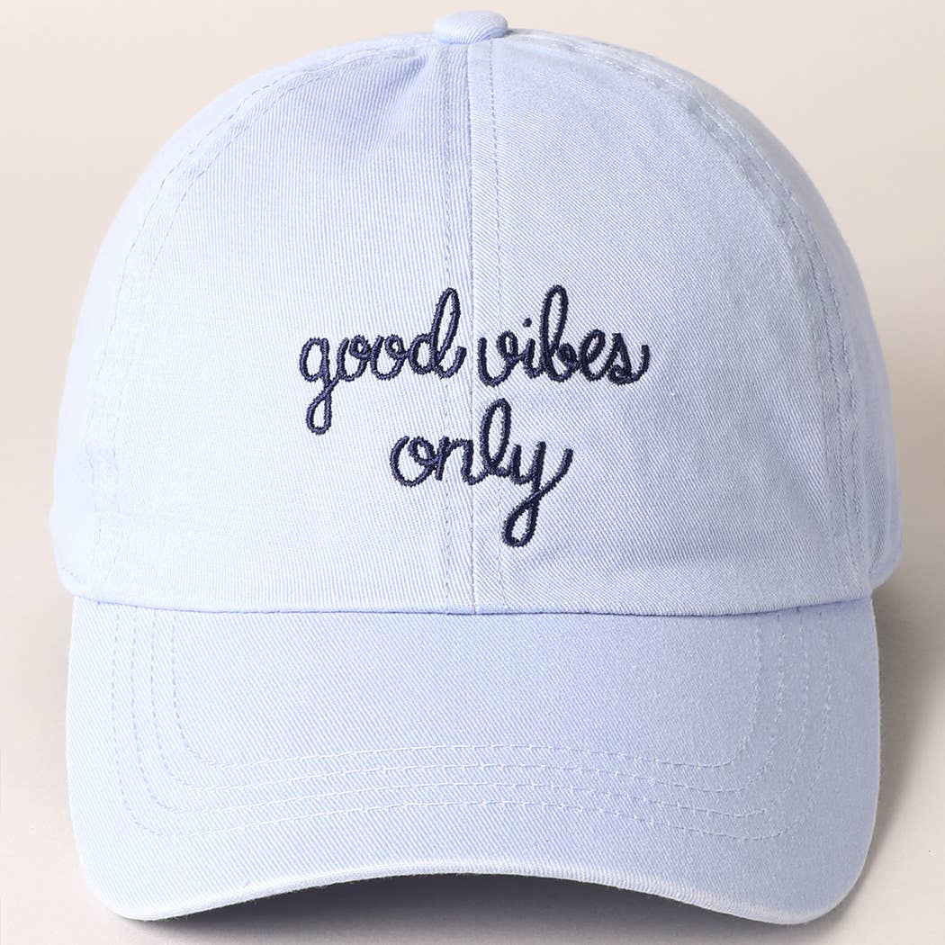 Good Vibes Only Cap
