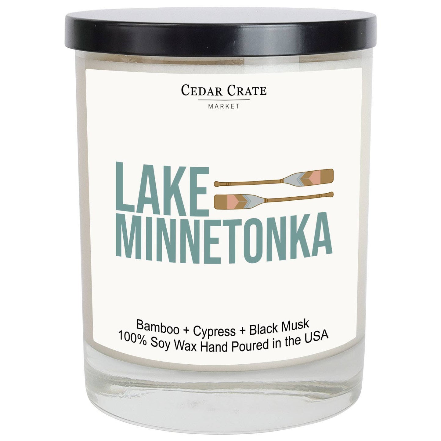 Deep Creek Lake With Paddles Candle