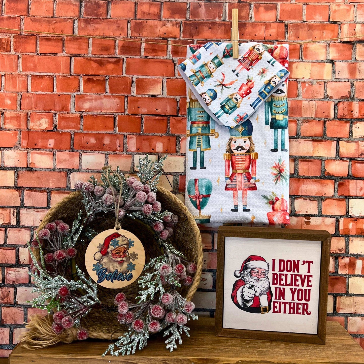 I Don't  Believe In You Either Christmas Decor