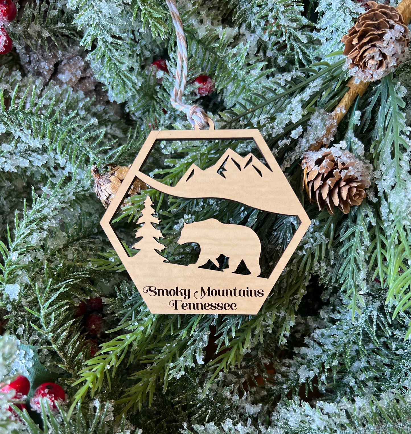 DCL Bear Christmas Ornament