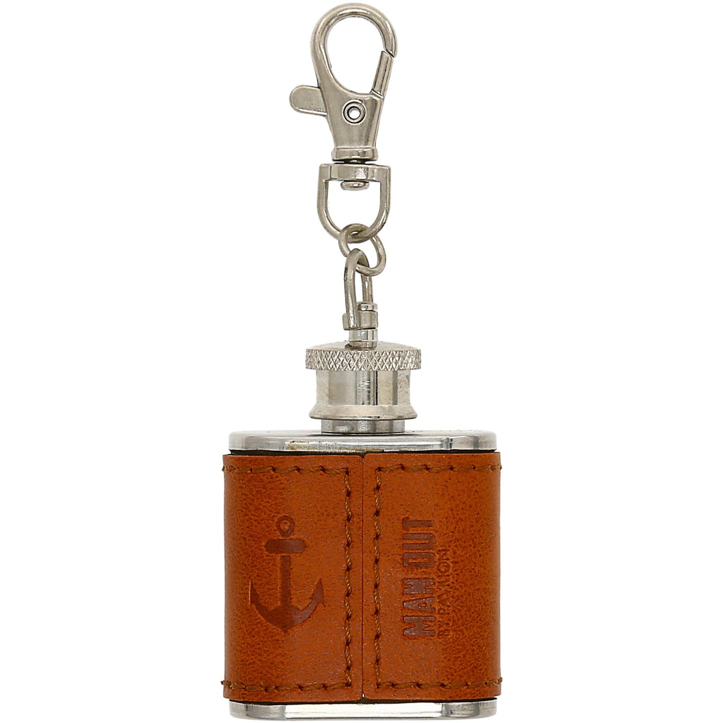 Pavilion - Out at the Lake - Stainless Steel 1 oz Mini Flask