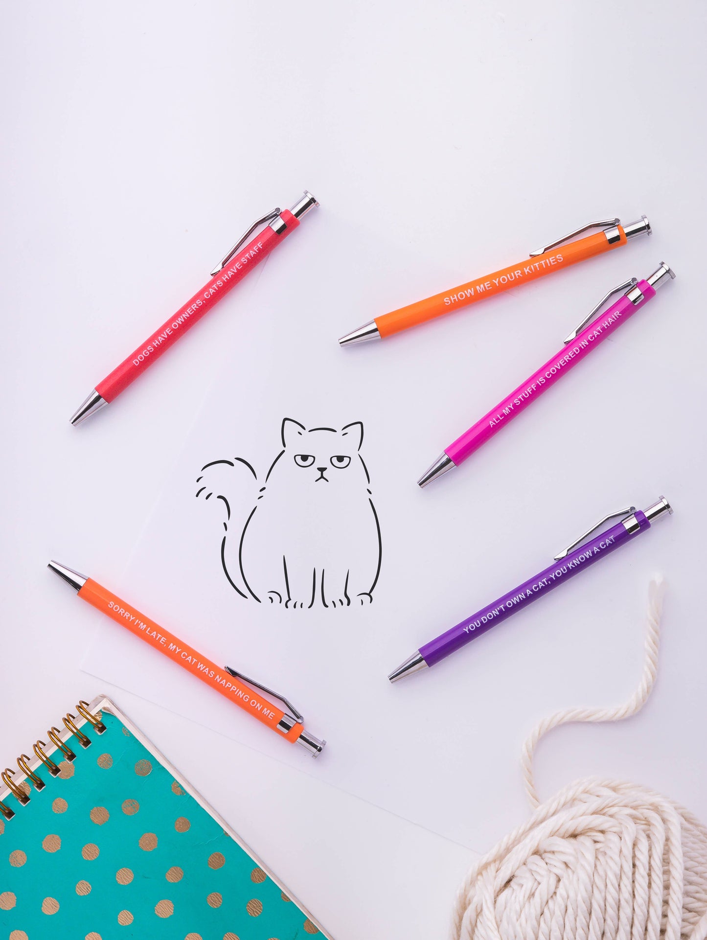 MilkToast Brands - Cat People Pens