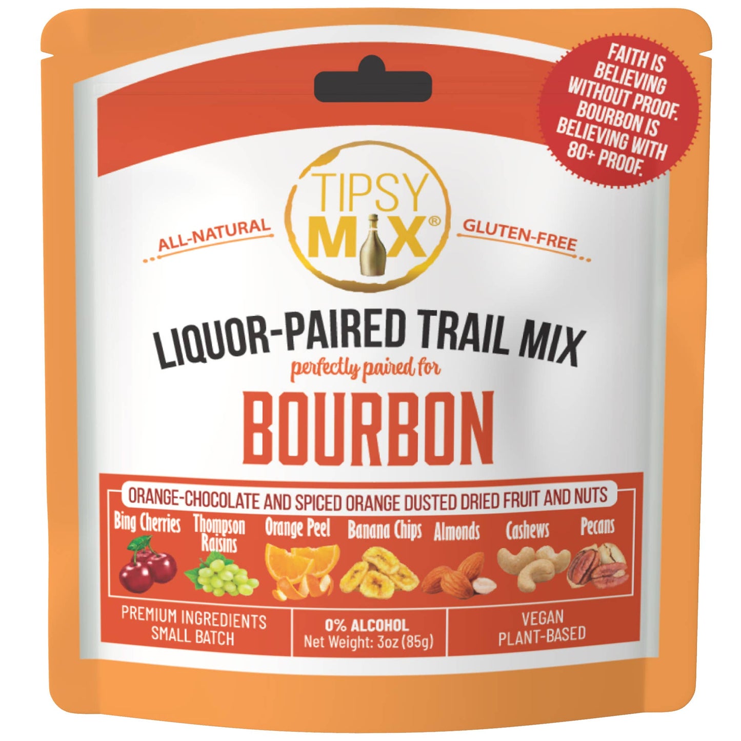 Liquor-Paired Trail Mix - Bourbon