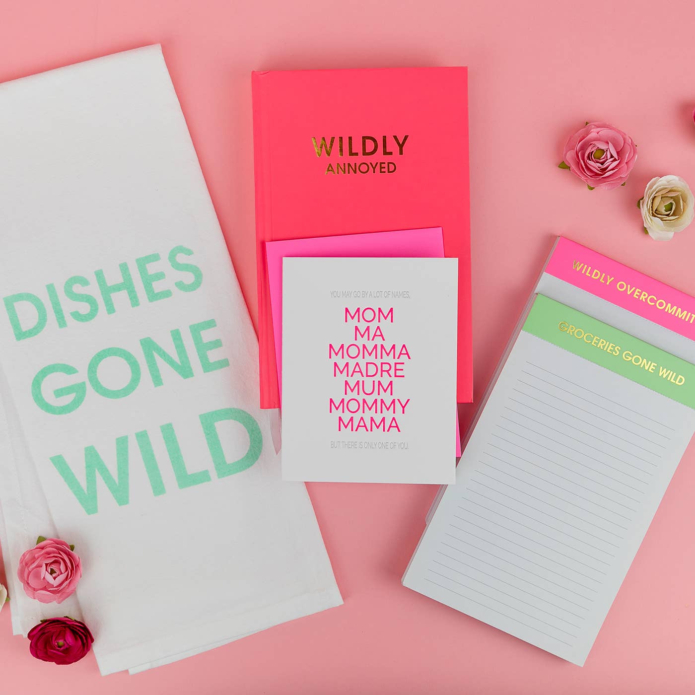 Wildly Overcommitted Bright Pink 5x8