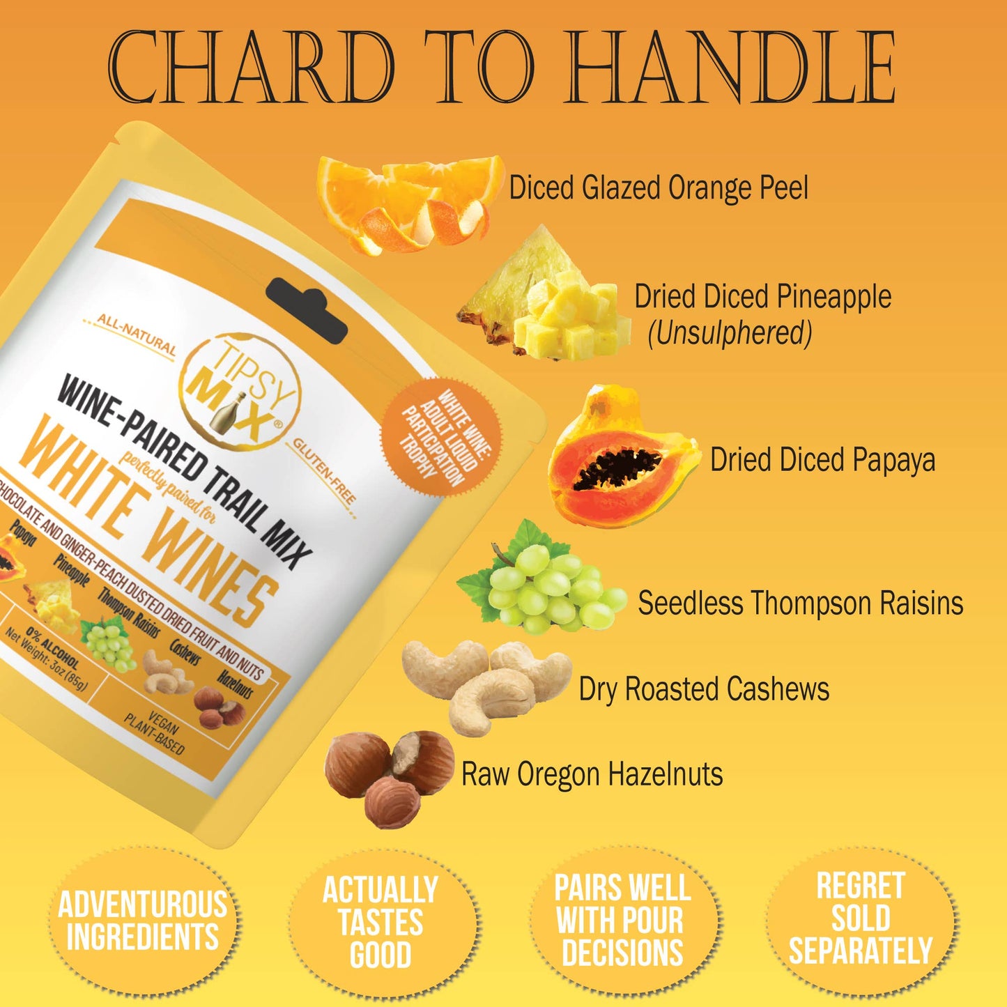 Wine-Paired Trail Mix - White Wines