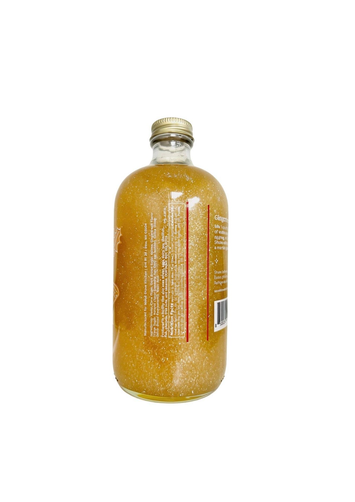 Gingerbread Sparkle Cocktail/Mocktail