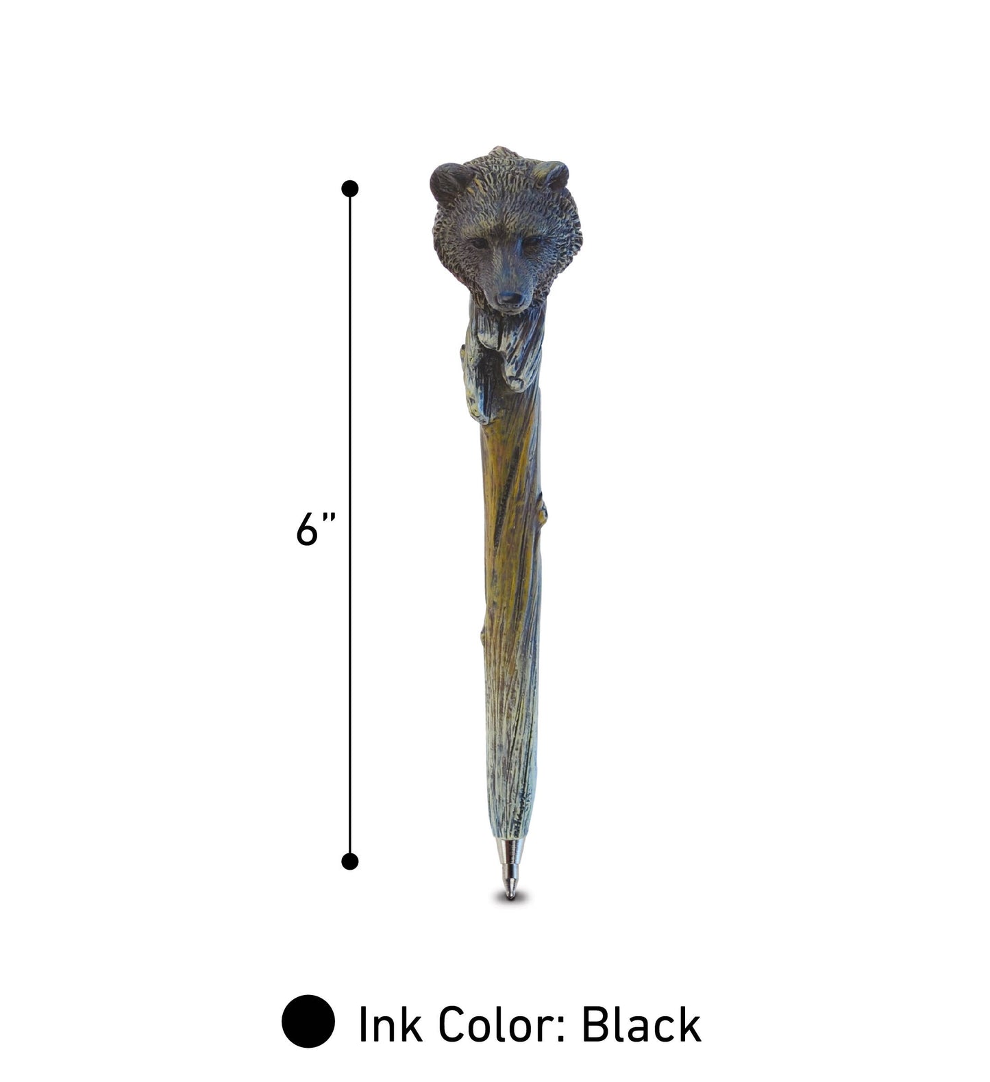 Wild Black Bear head pen
