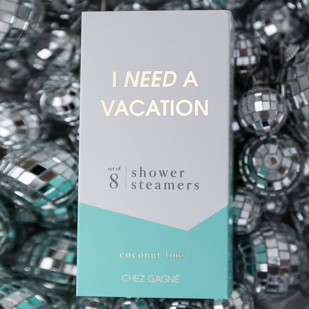 I Need A Vacation Aromatherapy Shower Steamers Coconut Lime