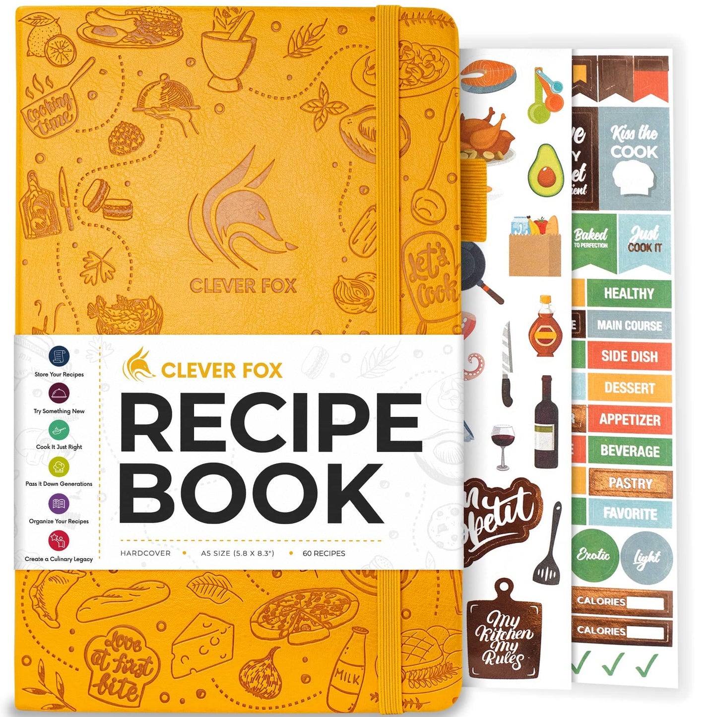 Clever Fox Planners - Recipe Book