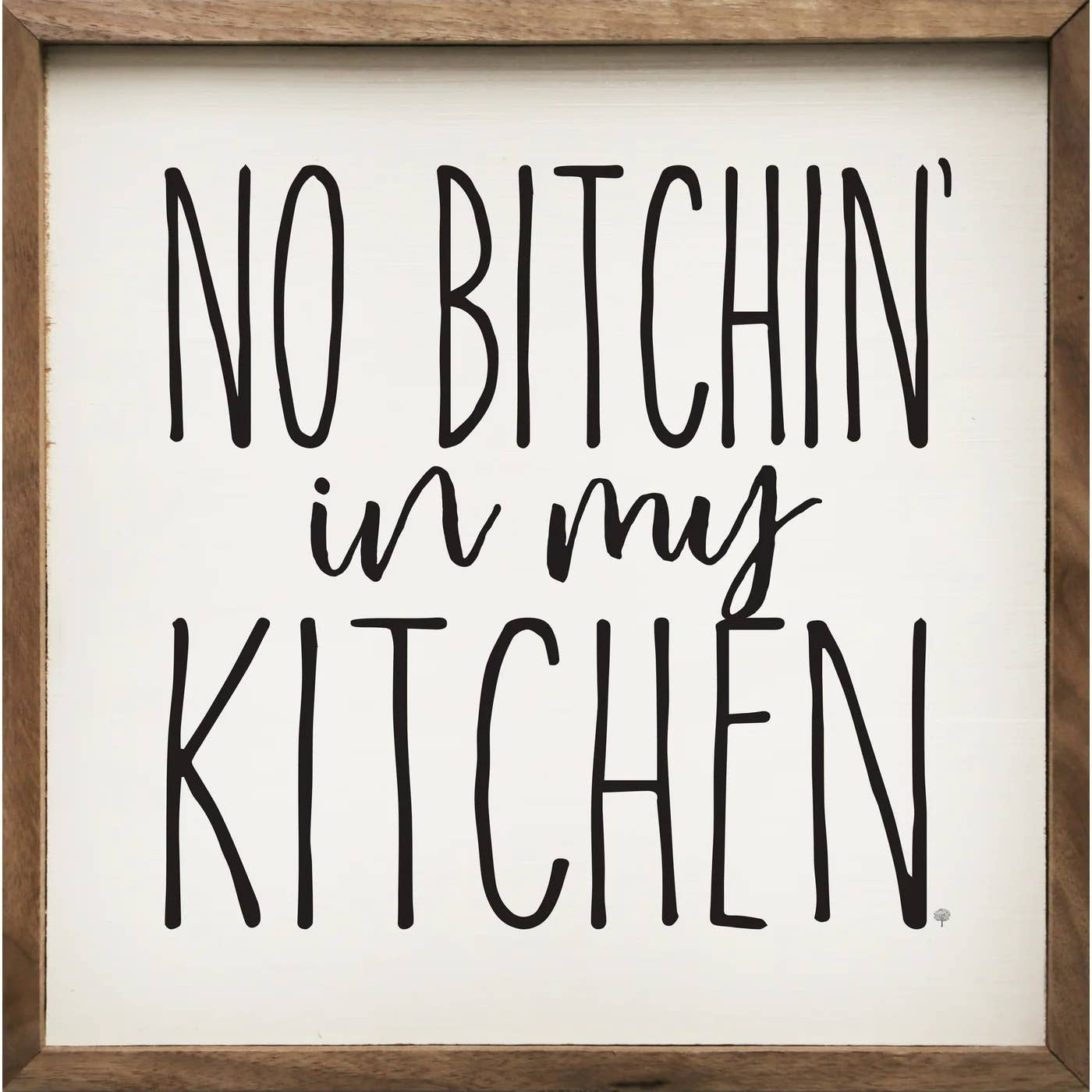 No Bitchin' In My Kitchen White
