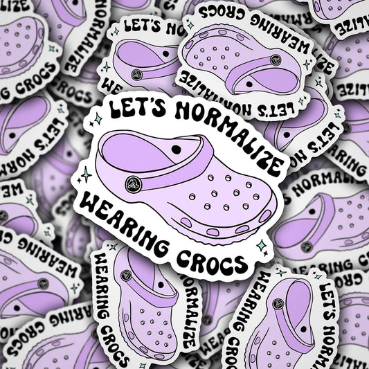 Let's Normalize Wearing Crocs
