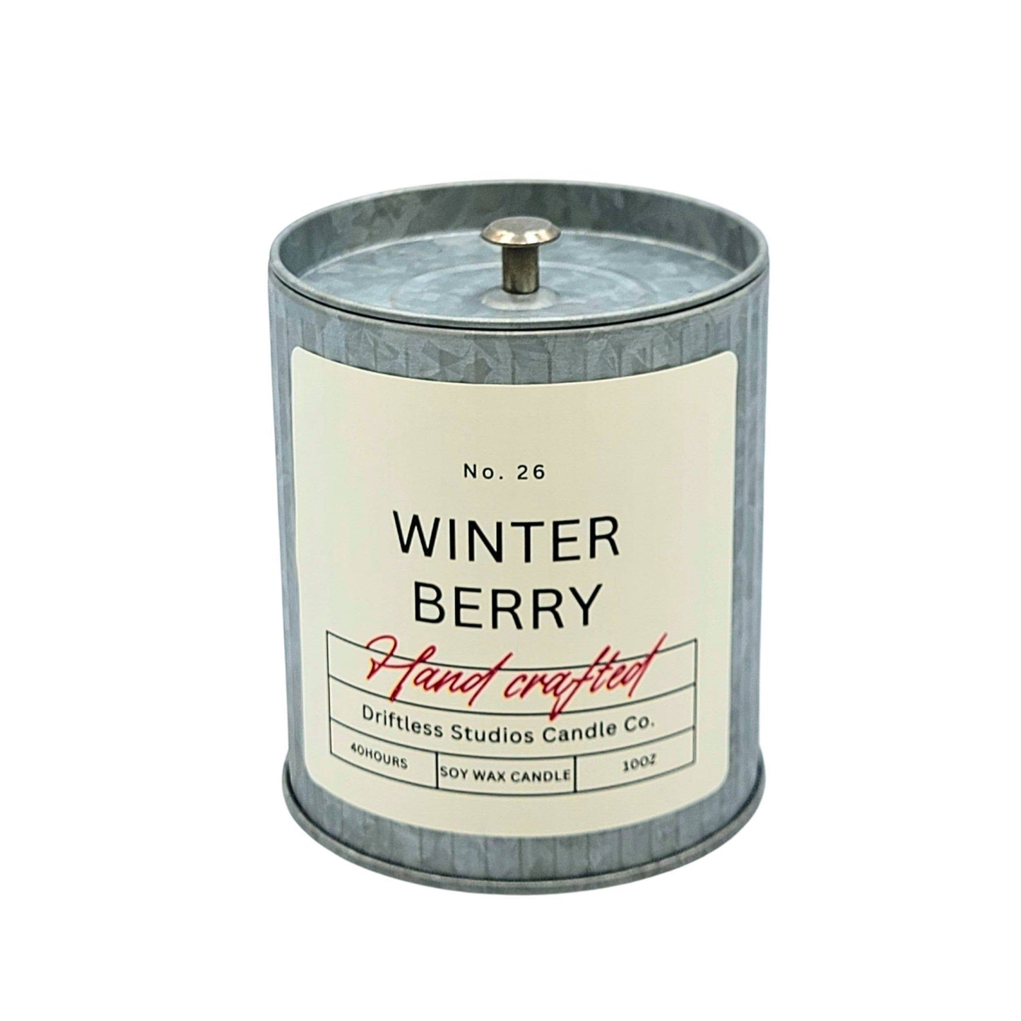 Winter Berry Christmas Candles