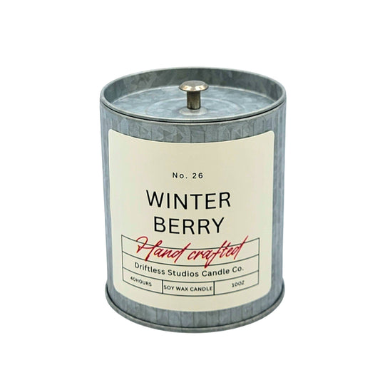 Winter Berry Christmas Candles